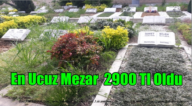 İstanbul'da en ucuz mezar yeri 2 bin 900 TL oldu!!