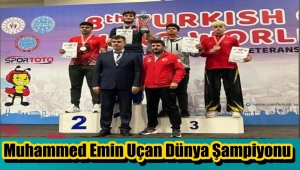 Muhammed Emin Uçan Kick Boks Dünya Şampiyonu