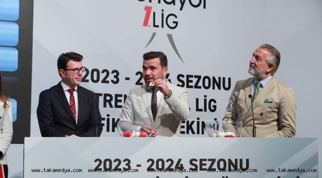 Trendyol 1. Lig 2023-2024 Sezonu Fikstürü Çekildi