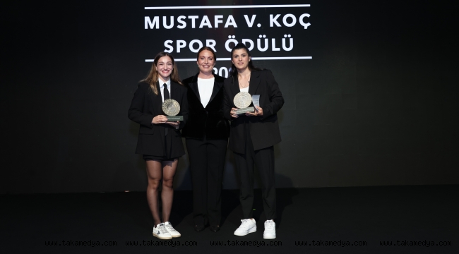 BUSENAZ SÜRMENELİ VE BUSE NAZ ÇAKIROĞLU, 2023 MUSTAFA V. KOÇ SPOR ÖDÜLÜ'NÜN SAHİBİ OLDU