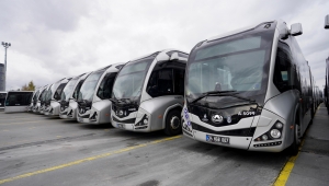 METROBÜS HATTI 'BEYAZ YOL' KONFORUNA KAVUŞTU