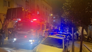 Güngören'de İşyeri Yangını