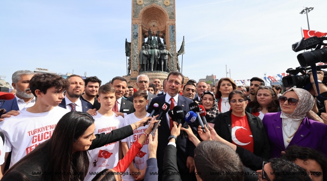 İMAMOĞLU'NDAN '19 MAYIS' AÇIKLAMASI