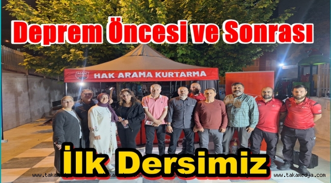 AFAD'a Bağlı Hak Arama Kurtarma Gönüllüleri Güngören'de Deprem Farkındalığı Eğitimi Verdi
