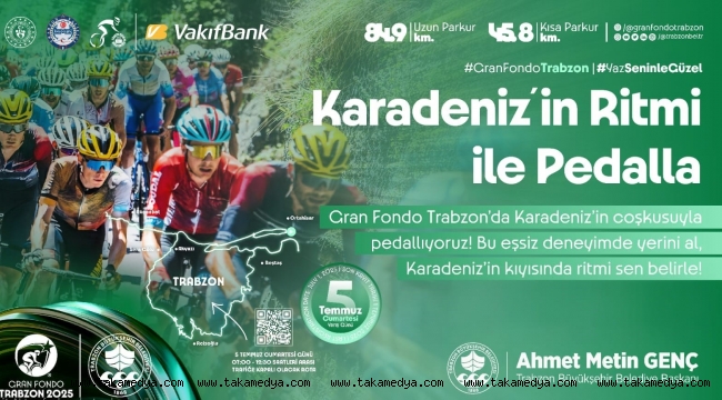 Trabzon'da bisiklet yarışı için heyecan dorukta