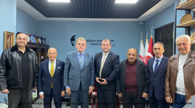 Adalet Partisi Genel Başkanı Dr. Vecdi Öz, Genel Sekreter Ferhat Beran ve değerli heyetleri bizleri ziyaret etti.