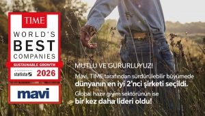 Mavi, TIME tarafından sürdürülebilir büyümede dünyanın en iyi 2’nci şirketi seçildi, global hazır giyim sektörünün ise bir kez daha lideri oldu!