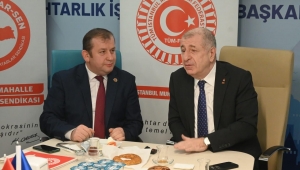 TÜMFED, Zafer Partisi Genel Başkanı Prof. Dr. Ümit Özdağ'ı Ağırladı