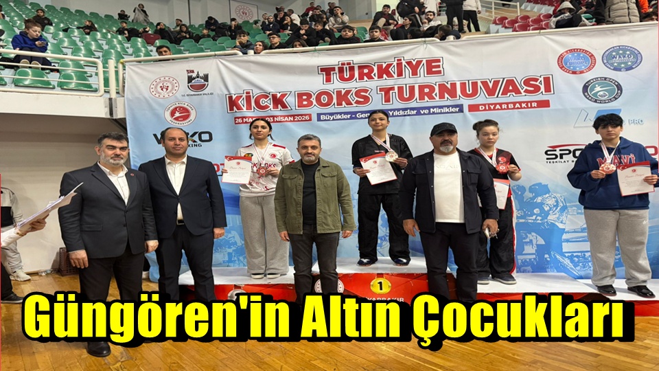 Güngören'in Altın Çocukları Diyarbakır'da Parladı