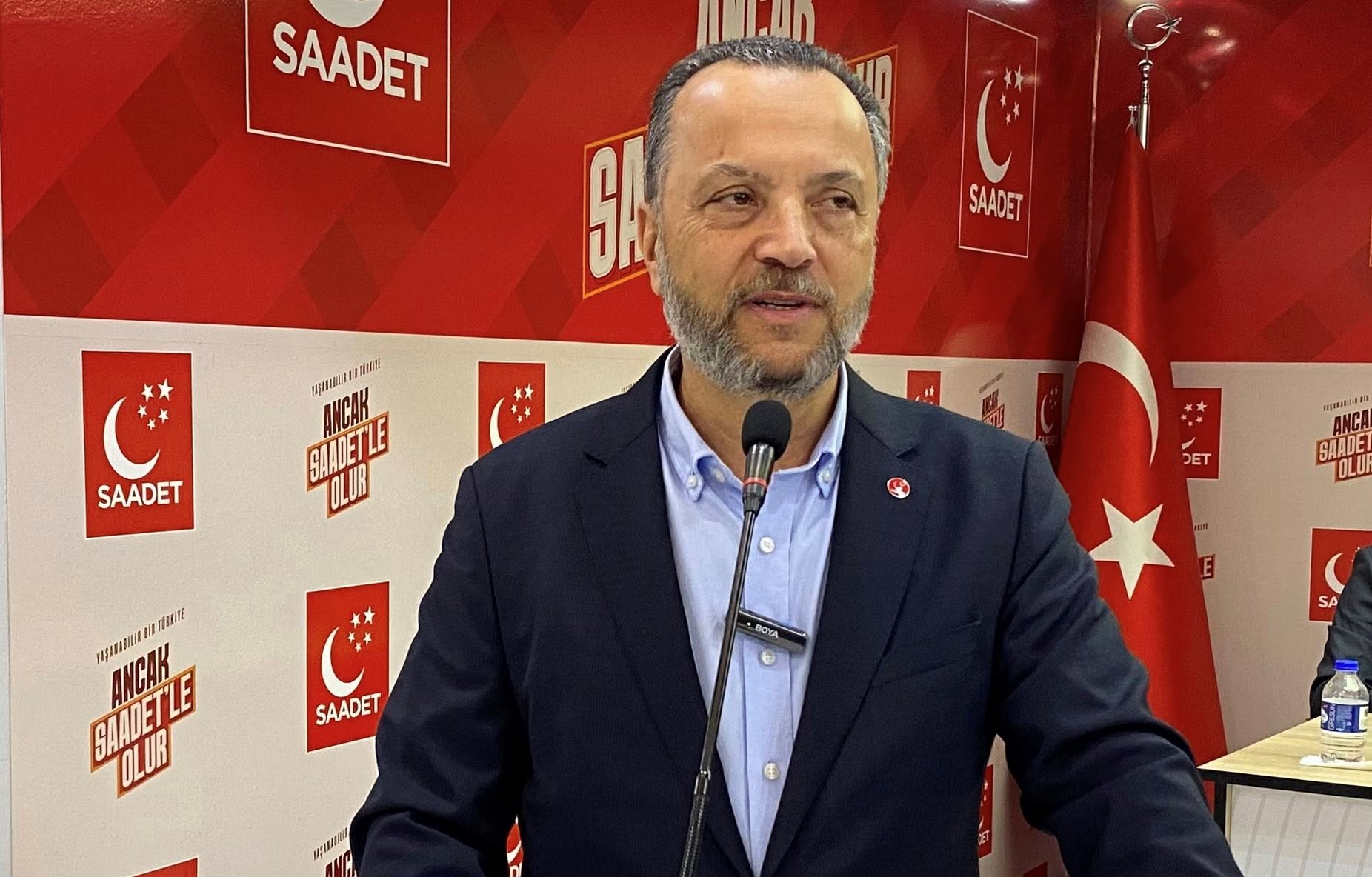 SAADET PARTİSİ OF İLÇE BAŞKANI MUSA GÖZÜTOK'TAN EZBER BOZAN ÇIKIŞ: 