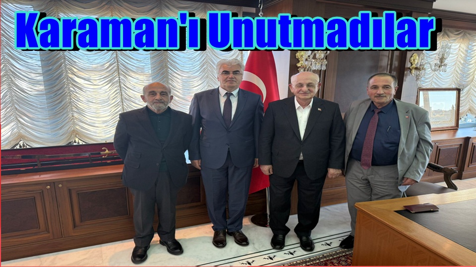 Şener, Küçük ve Turan'dan İsmail Kahraman'a Anlamlı Ziyaret