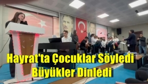 VİDEOHABER// Hayrat’ta 23 Nisan Coşkusu