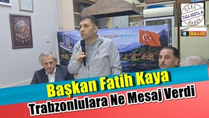 VİDEOHABER// Başkan Fatih Kaya'dan Trabzonlulara İTO Çağrısı: 