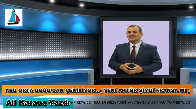 ABD ORTA DOĞU'DAN ÇEKİLİYOR...