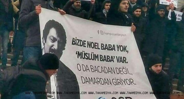 AGD: Bizde noel baba yok, Müslüm baba var