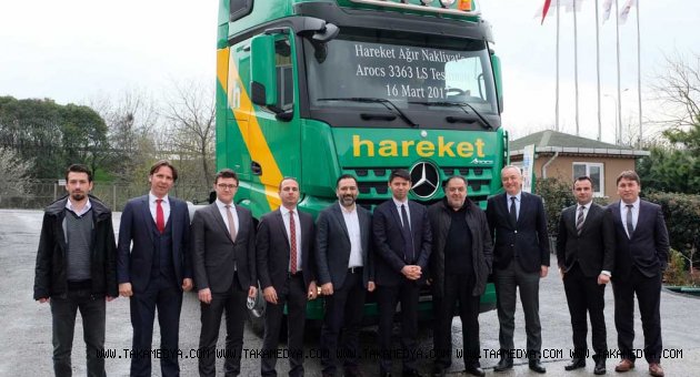 Ağır nakliye sektörüne Euro 6 Mercedes-Benz Arocs 3363 LS çekici teslimatı