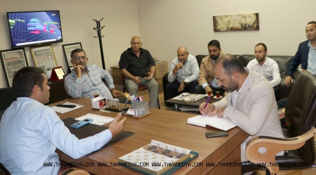 AK Parti Beylikdüzü İlçe Başkanı İsmail Damat'tan İYGAD'a ziyaret