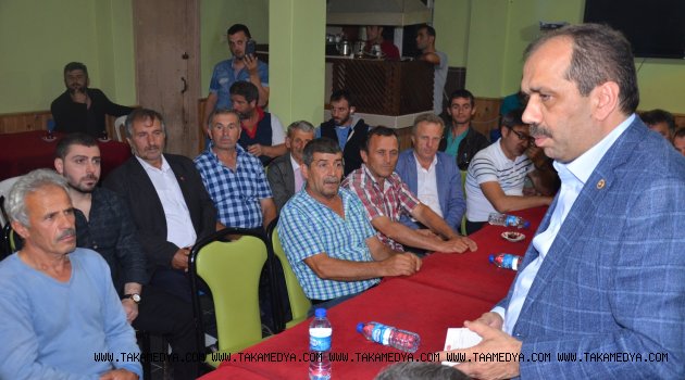 AK Parti Milletvekili Muhammet Balta, seçim gezilerini sürdürüyor