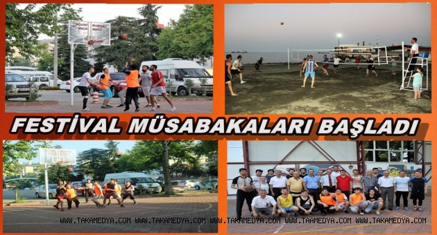 AKÇAABAT'TA FESTİVAL RENKLİ GÖRÜNTÜLERLE BAŞLADI