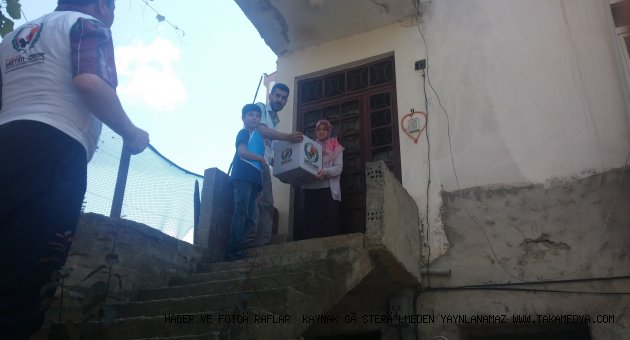 Avrupa Yetim-Der Trabzon’da muhtaçlara yardım etti