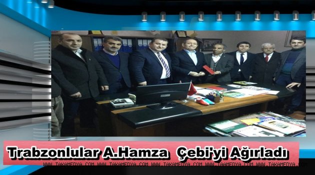 Bahçelievler Trabzonlular Derneği, Mehmet Akif Hamza Çebi'yi ağırladı.