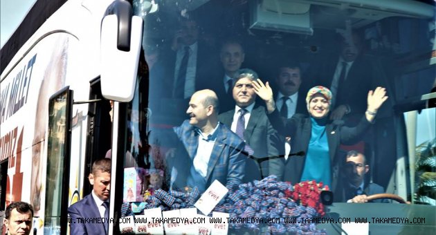 Bakan Soylu Akçaabat’ta