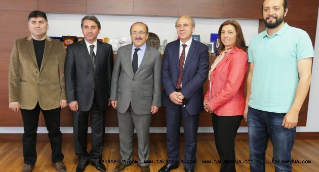 Başkan Gümrükçüoğlu, TGC yönetimini makamında kabul etti