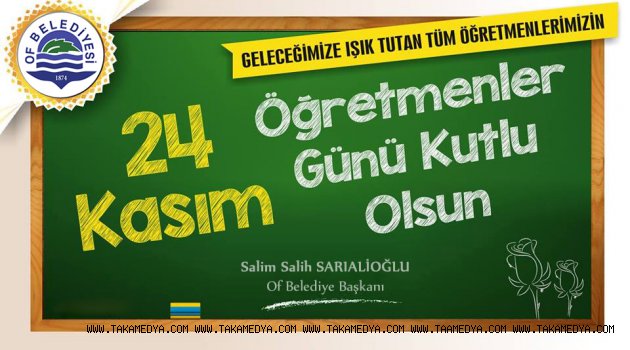 Başkan Sarıalioğlu’ndan Öğretmenler Günü Mesajı
