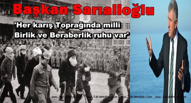 Başkan Sarıalioğlu'98.yıl önce Of'ta Bügün bir tarih yazıldı