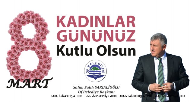 Başkan Sarıalioğlu'ndan 8 Mart Dünya Kadınlar Günü Mesajı