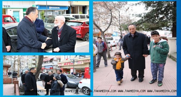 BAŞKAN TÜRKMEN HALKLA İÇ İÇE