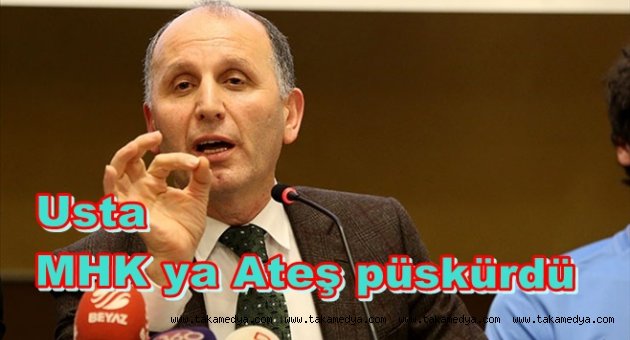 Başkan usta isyan etti