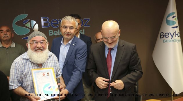 Beykoz'da 85 Aile Tapu Sevinci Yaşadı