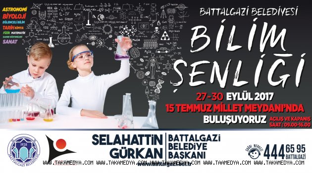 BİLİM ŞENLİĞİ 27 EYLÜL’DE BAŞLIYOR