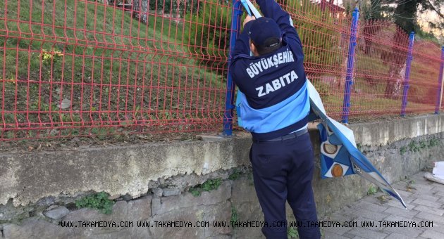 Büyükşehir zabıtası işbaşında