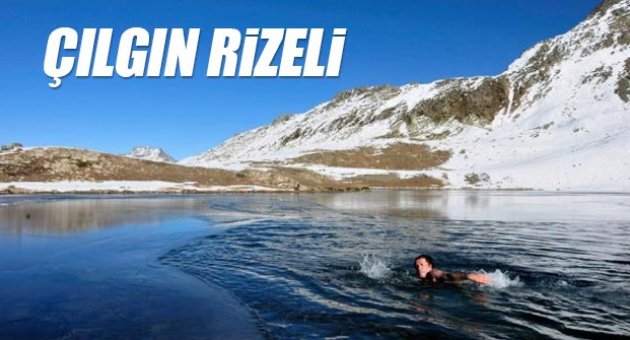CILGIN RİZE'LİNİN BUZUL KEYFİ