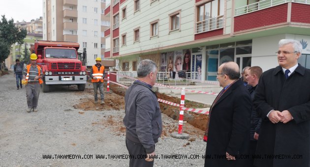 Çukurçayır’a doğalgaz ulaştırmak için çelik boru döşeme çalışmalarına başlandı