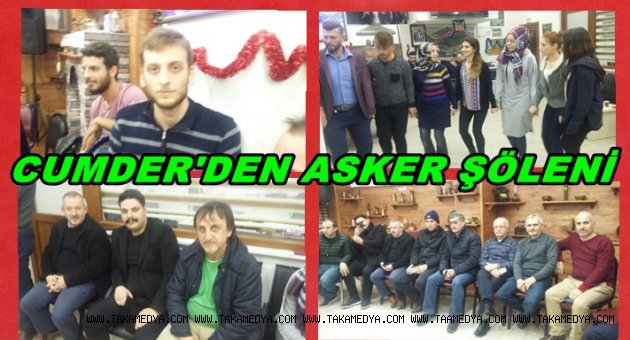 CUMDER'DEN ASKER'E EĞLENCE GECESİ