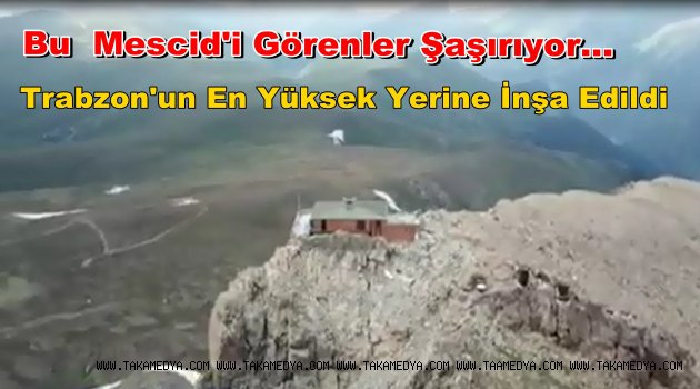 Dağın zirvesinde Kırklar dağı mescidi…