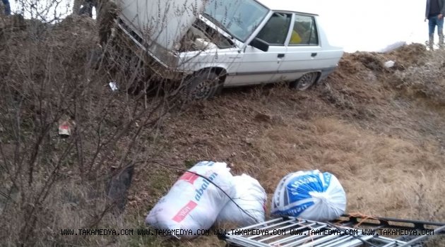  Demirci de Kaza 3 yaralı