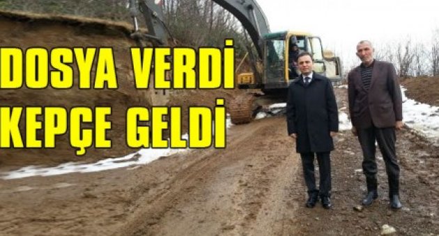 DERNEKPAZARI'LI MUHTAR CUMHURBAŞKANINA CIKTI