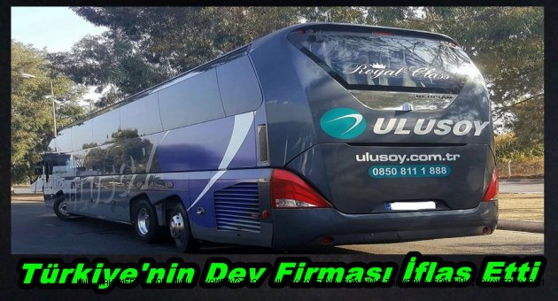 Efsane Ulusoy Firmasından İflas Acıklaması