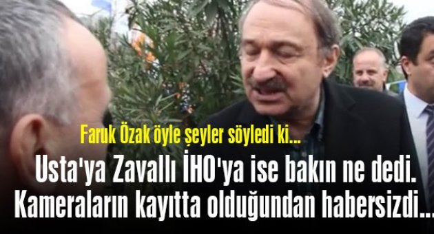 ESKİ BAKAN FARUK ÖZAK'HACIOSMANOĞLU BİZİ REZİL ETTİ TÜRKİYEYE