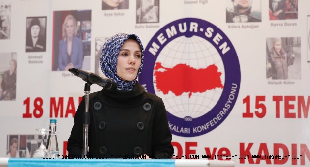 ESRA ERDOĞAN ALBAYRAK, KÜÇÜKÇEKMECE’DE MEMUR-SEN’Lİ KADINLARLA BULUŞTU