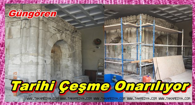 FERHAT AĞA ÇEŞMESİ ONARILIYOR