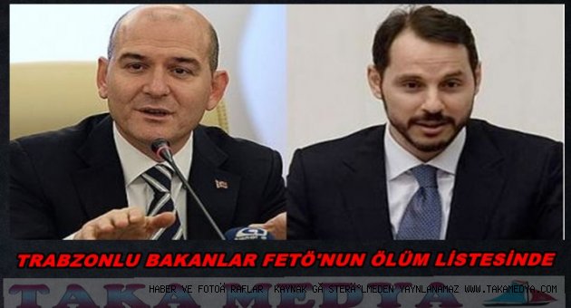 FETÖ'NUN İNFAZ LİSTESİNDEKİ TRABZONLULAR