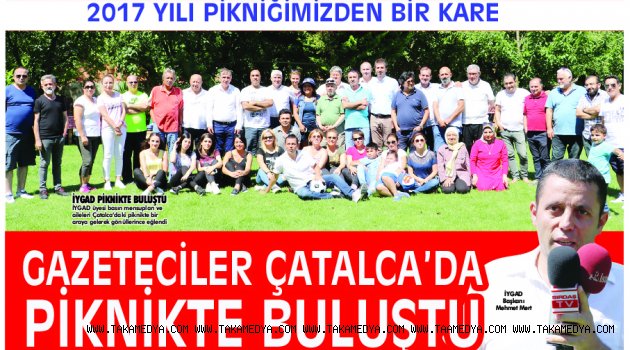 Gazeteciler 24 Temmuz'u piknikte kutlayacaklar
