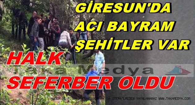 GİRESUNDA ACI BAYRAM