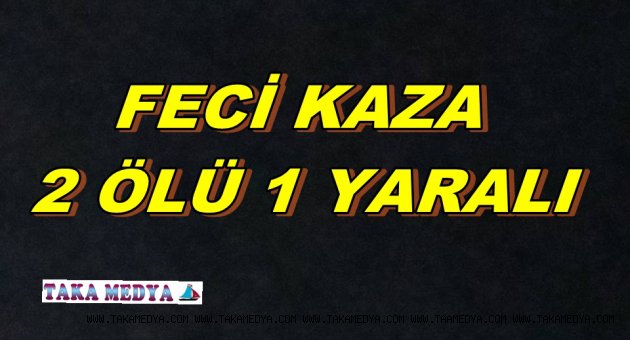 GİRESUN'DA FECİ KAZA ÖLÜ VE YARALILAR VAR