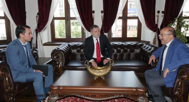 Gümrükçüoğlu, Rusya Başkonsolosu Tikhonov’u kabul etti